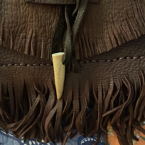 Handmade leather crossbody .. - Picture 3 of 4